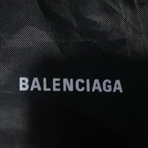 Balenciaga Drawstring Bag in Black
